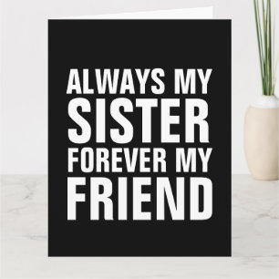 SISTER LOVE YOU GREETING CARDS