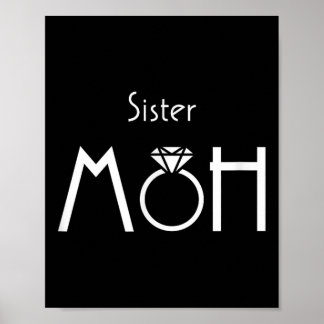 Sister Maid Of Honour Bride And Groom Wedding _1  Poster