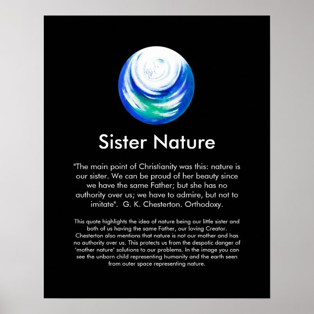 Sister Nature Poster (Front)