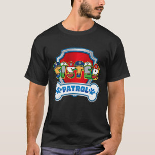 Sister Of The Birthday Boy Dog Paw Family Decorati T-Shirt