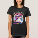 Sister of The Birthday Girl Unicorn Rainbow Family T-Shirt<br><div class="desc">Sister of The Birthday Girl Unicorn Rainbow Family Matching</div>