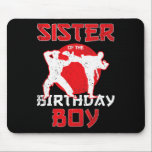 Sister Of The Birthday Karate Taekwondo Boy Martia Mouse Pad<br><div class="desc">Sister Of The Birthday Karate Taekwondo Boy Martial Arts</div>