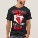 Sister Of The Birthday Karate Taekwondo Boy Martia T-Shirt<br><div class="desc">Sister Of The Birthday Karate Taekwondo Boy Martial Arts</div>
