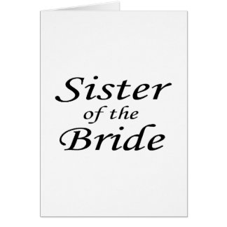 sister Of The Bride