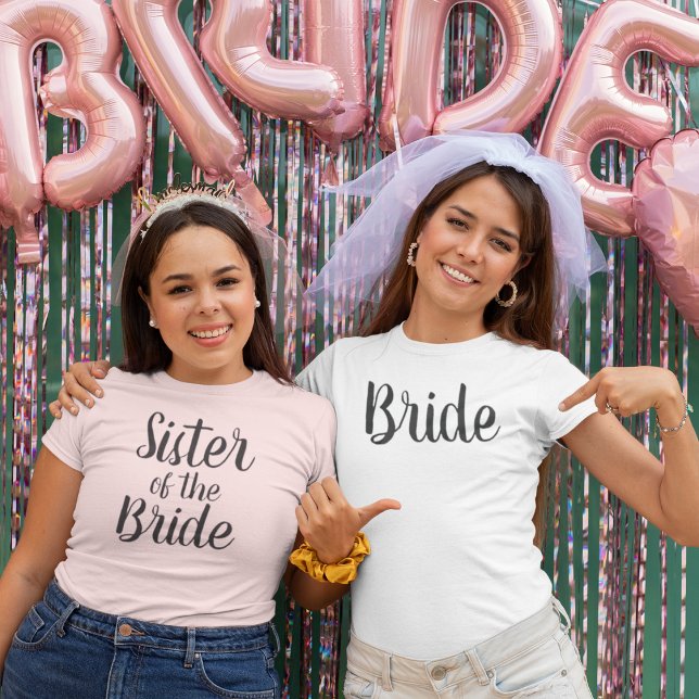 Sister of the Bride T-Shirt (Creator Uploaded)