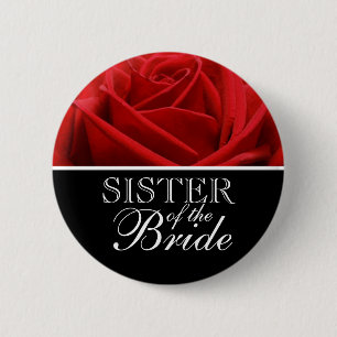 Sister Of The Bride Wedding Buttons