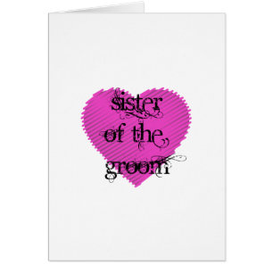 Sister of the Groom