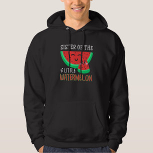 Sister Of The Little Watermelon Melon Family Match Hoodie