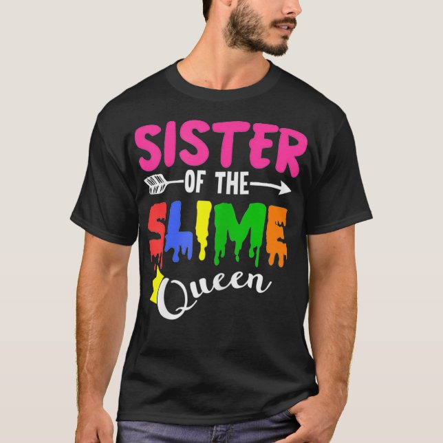 Sister Of The Queen Birthday Trendy Family Matchin T-Shirt (Front)