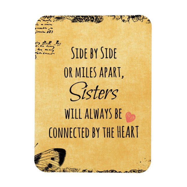Sister Quote Magnet (Vertical)