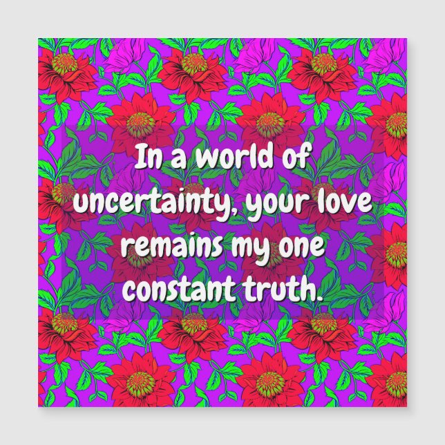 Sister Quotes (You Are Loved) Flowers, Friend Card (Front)