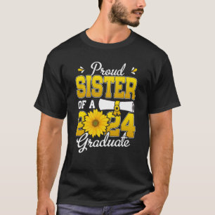 Sister Senior 2024 Proud Sister Of A Class Of 2024 T-Shirt