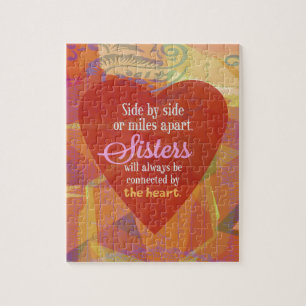 Sister Side-by-Side Jigsaw Puzzle