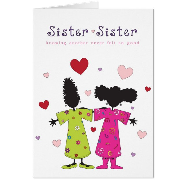 Sister - Sister Card (Front)
