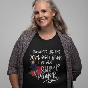 SISTER SUPER POWER (Light Skin) Black Short Sleeve T-Shirt