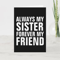 SISTER THINKING OF YOU CARDS