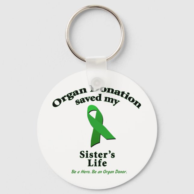 Sister Transplant Key Ring (Front)