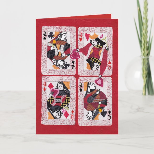 Sister Valentine from the Queen of Hearts Holiday Card (Front)