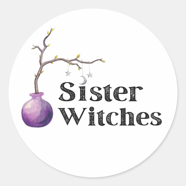 Sister Witches sticker (Front)