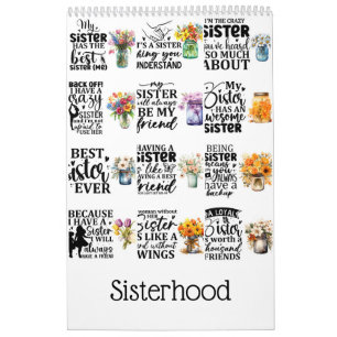 Sisterhood Calendar