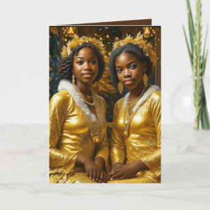 Sisterhood-Folded Thank You Card