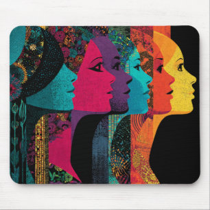 Sisterhood Gazing into the Infinite Mouse Pad