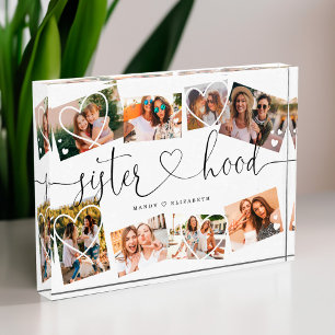 Sisterhood Script   Gift For Sisters Photo