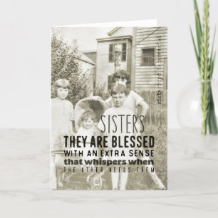 SISTERLY LOVE Greeting Card