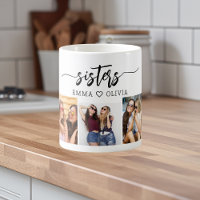 Sisters 3 Photo Collage Keepsake Gift