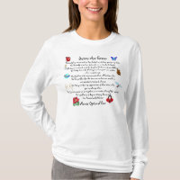 Sisters Are Forever Personalised Poem T-Shirt