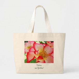 Sisters are Golden! Tote bag Red Rose Flowers