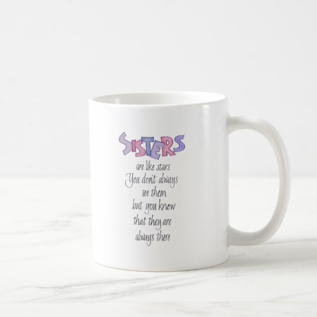 Sisters are like Stars Coffee Mug (Right)