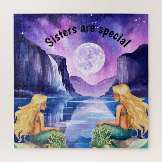 Sisters are Special Puzzle (Vertical)