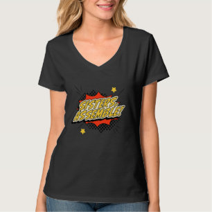 Sisters Assemble Women's Human Rights March Retro T-Shirt