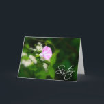 Sister's Birthday Or Thinking Of You Card<br><div class="desc">Sister's Birthday Or Thinking Of You Card by TDSwhite at ArtisticPostage.com. Personalise the inside.</div>