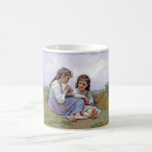 Sisters, Bouguereau Coffee Mug