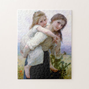 Sisters, Bouguereau Jigsaw Puzzle