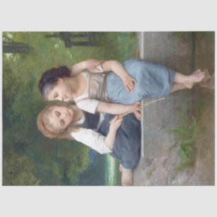 Sisters, Bouguereau Tissue Paper