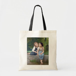 Sisters, Bouguereau Tote Bag