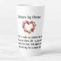 Sisters By Choice Best Friends Coffee/Latte Mug
