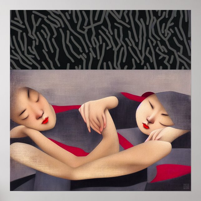 Sisters - Canvas Art Print (Front)