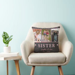 Sisters Custom Photo Pillow – Personalised Gift