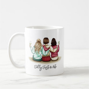 Sisters Day Custom Names Plaque – Personalised Gif Coffee Mug