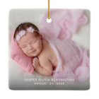 Sister's First Christmas Colourful Lights Photo