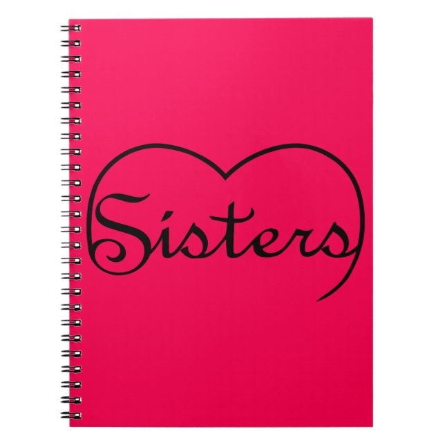 Sisters heart notebook (Front)