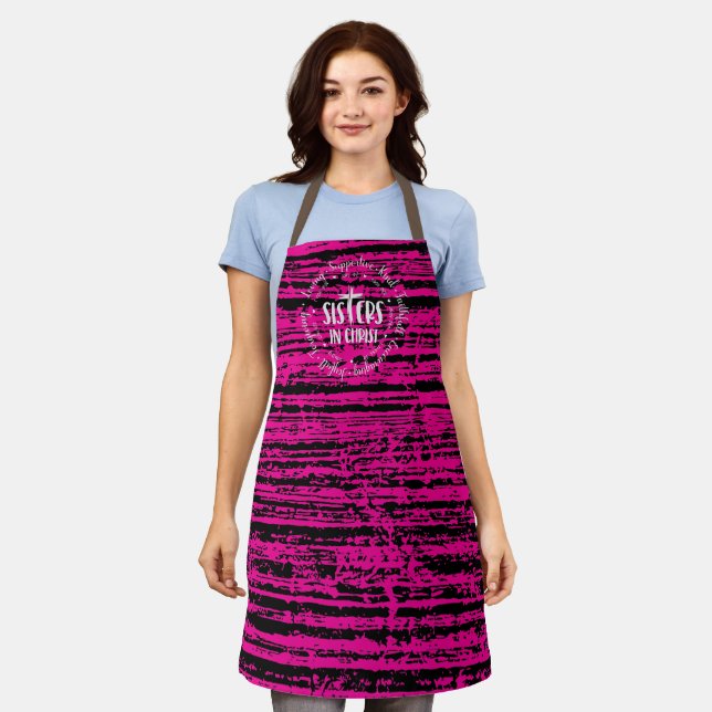 sisters in christ apron (Worn)