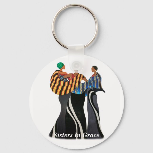"Sisters In Grace" Keychain (Front)