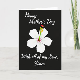 Sisters Loving Mothers Day Card