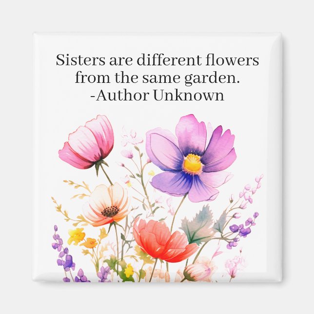 sisters magnet (Front)