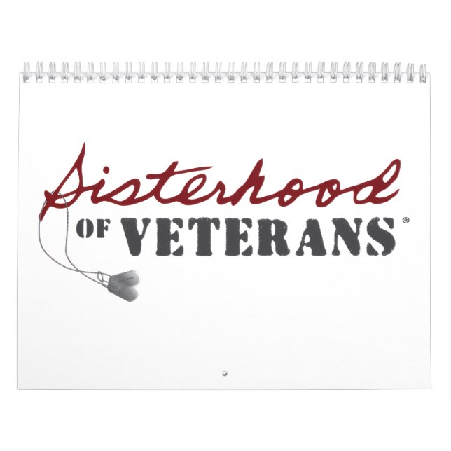 Sisters of Veterans Military Pride Design Calendar (Cover)